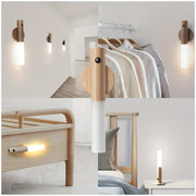 Rechargeable Human Body Induction Night Light with LED, Wall Mount, USB