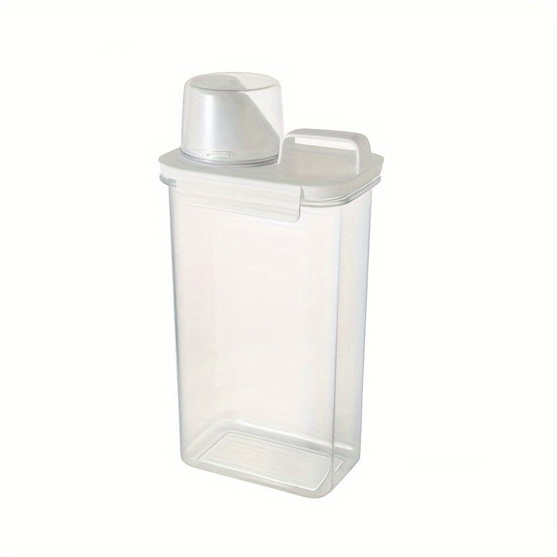 Katta sig'imli kir yuvish kukuni saqlash qutisi - Elektr energiyasiz uyda foydalanish, oshxona va hammomni tartibga solish uchun mukammal. Rojdestvo yoki Halloween sovg'alari uchun ajoyib!