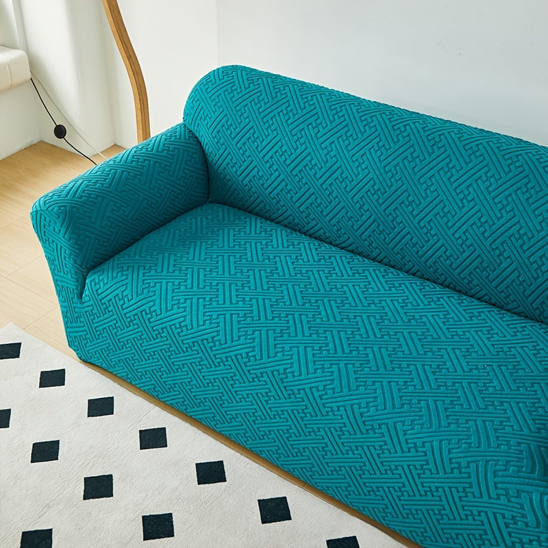 Универсальный чехол для дивана защищает мебель в любой комнате.