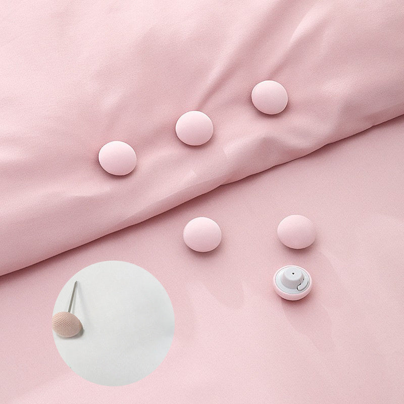 Set of 4 Eco-Friendly Quilt Fasteners for Home Travel Camping