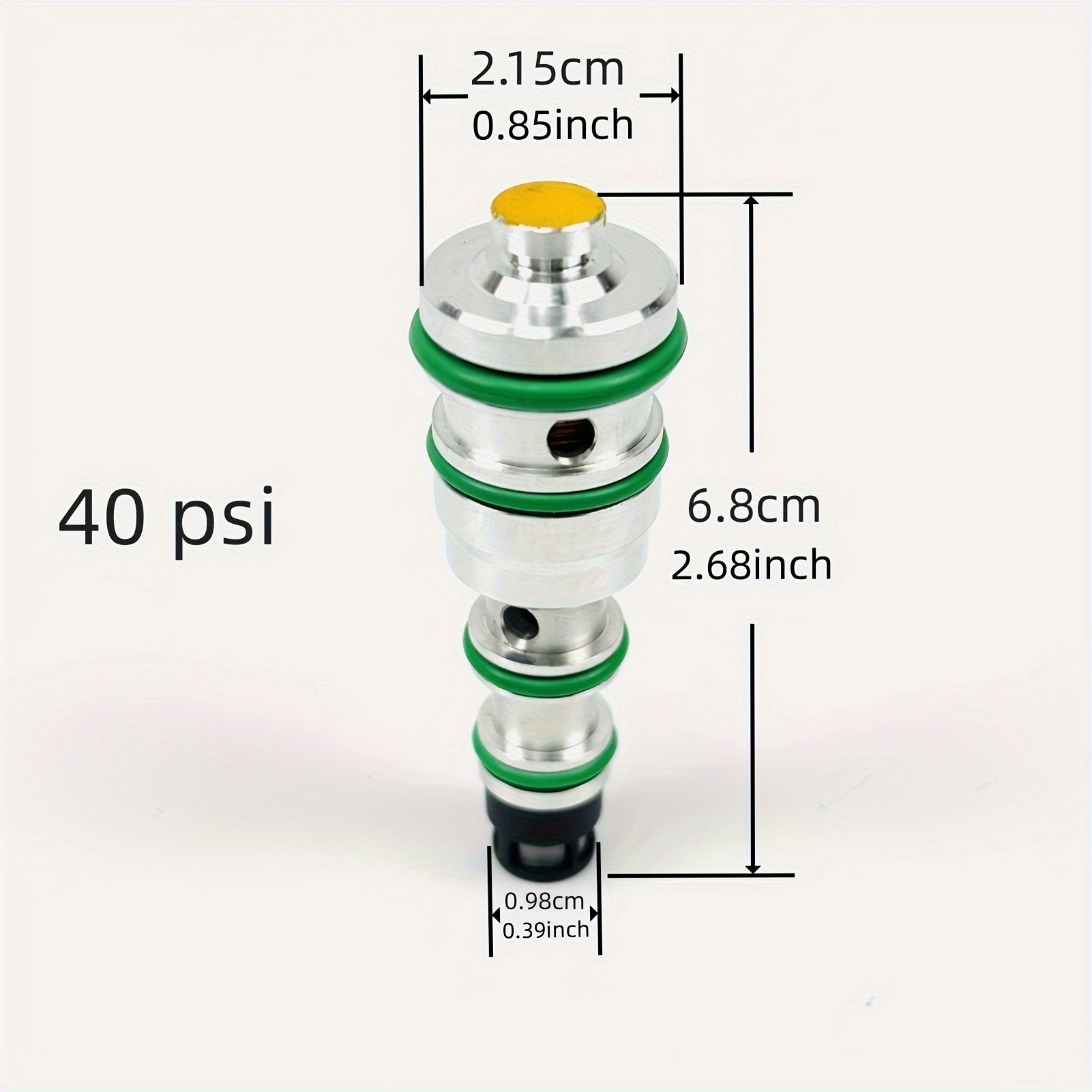 Compressor Control Valve Set Stainless Steel For Cars 40-44 Psi Pressure
