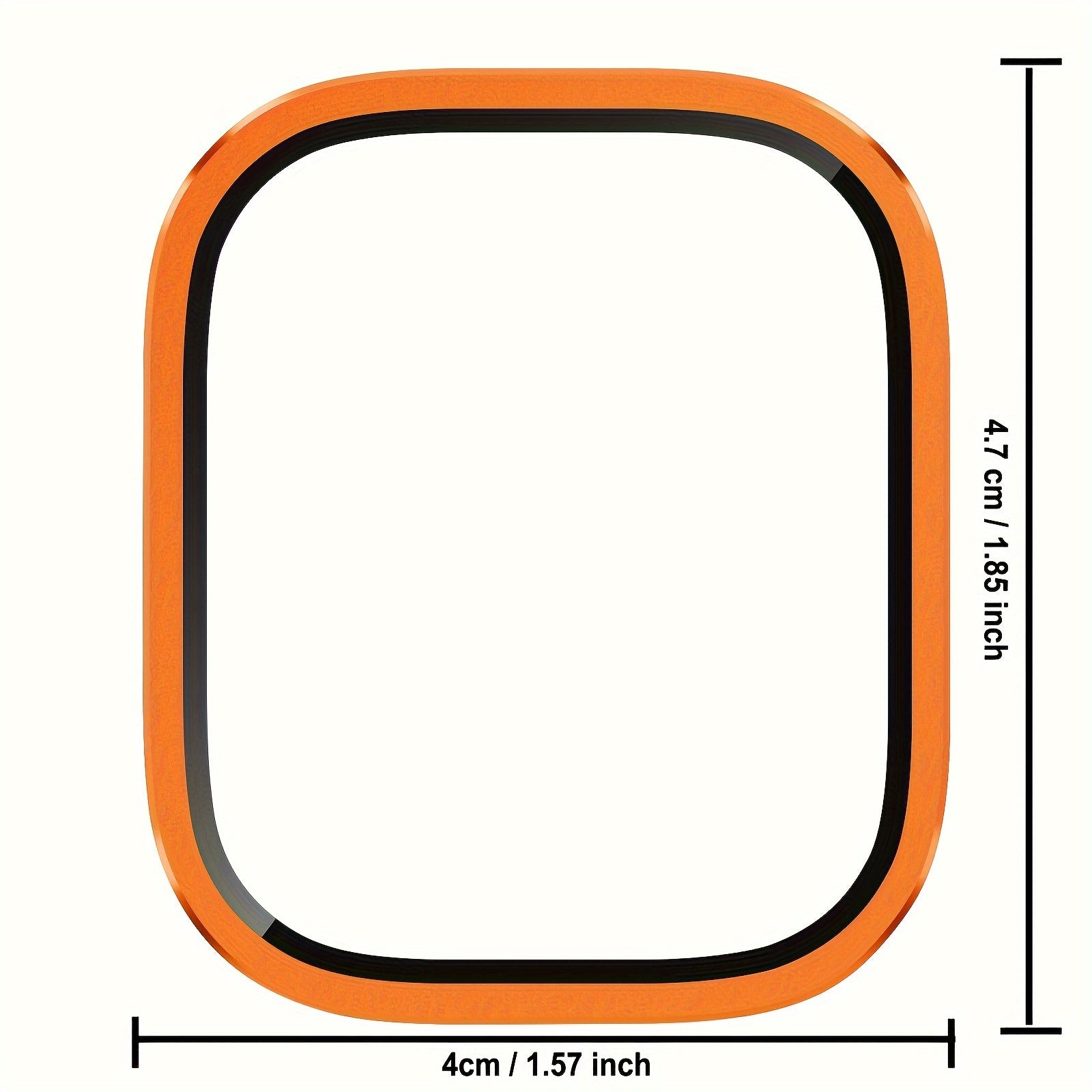 49mm Tempered Glass Screen Protector for I Watch Ultra Lightweight Protective Film with 9H Hardness and Titanium Alloy Frame