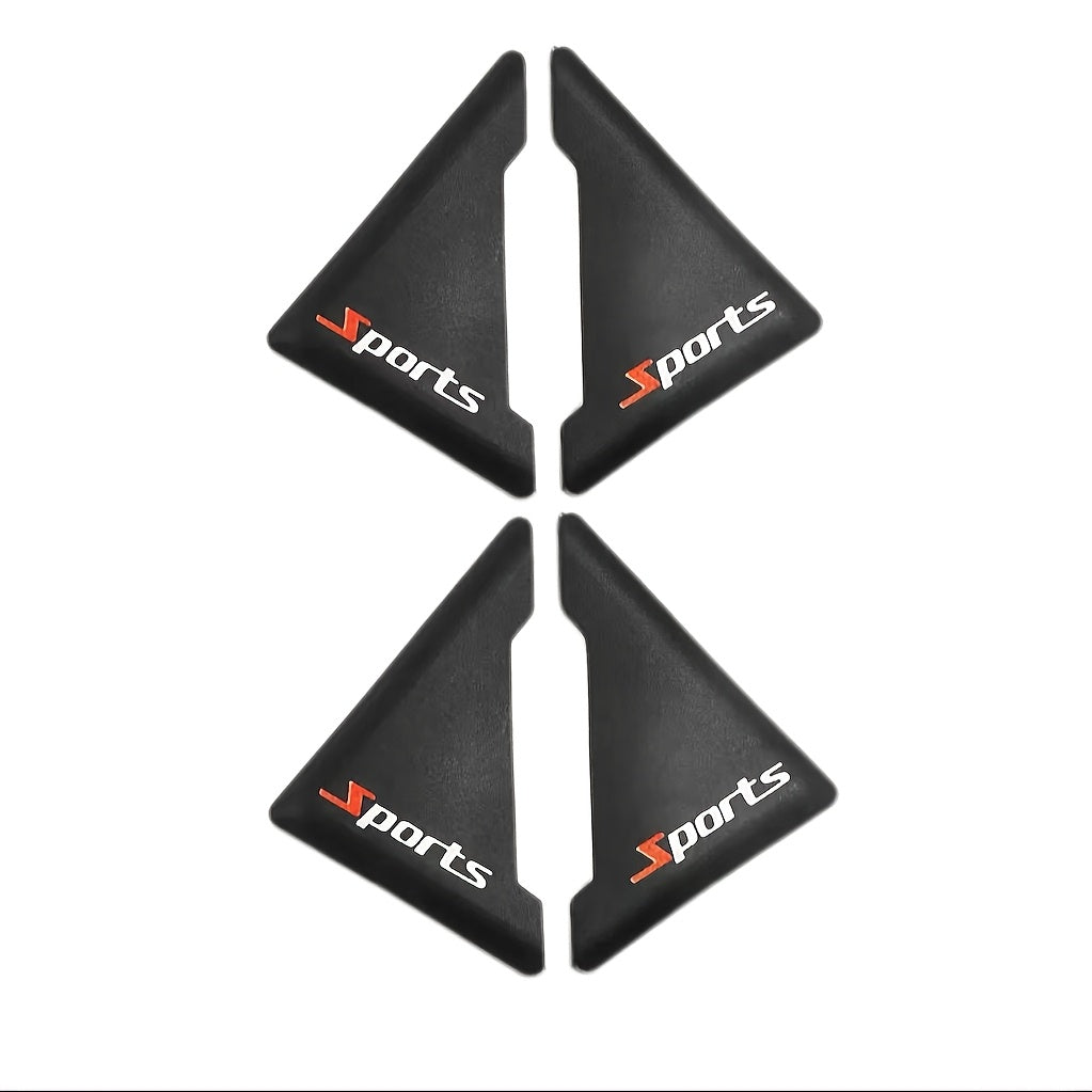 Universal avtomobil eshigi burchaklarini himoyalovchi silikon, chizishga qarshi bumper qoplamalari, 2 ta paket