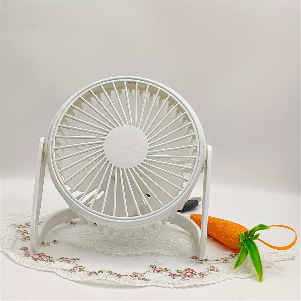 Mini USB Desktop Fan for Office Home Travel Camping Safe 36V Sleek Modern Design