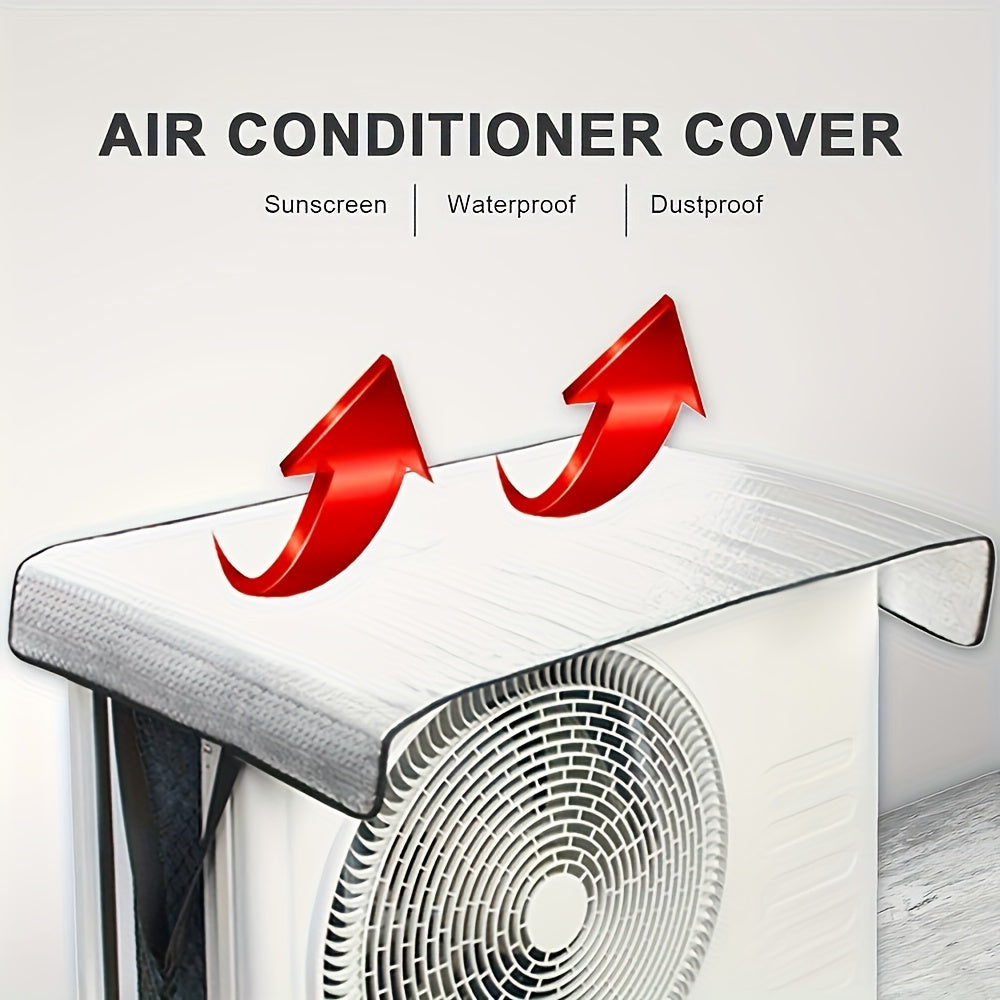 Waterproof Air Conditioner Covers Outdoor UV Flame Retardant Aluminum Foil