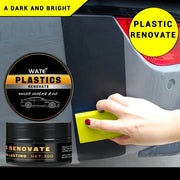 Auto Plastic Restoration Wax Crystal Clear Coating for Interior and Exterior