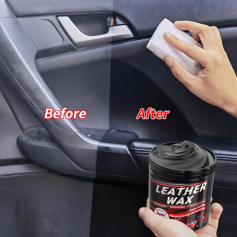 Leather and Plastic Restoring Wax Balm for Car Interior and Tire Shine