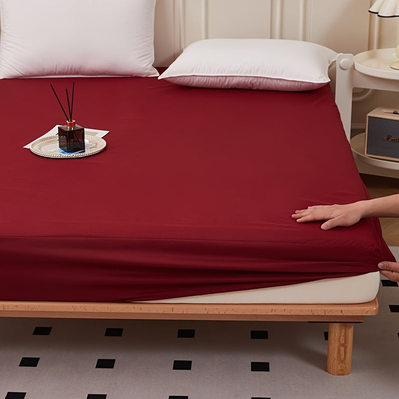 Waterproof Fitted Mattress Protector Large Noiseless Machine Washable Soft Pet Bed Cover