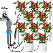 Automatic Garden Watering System Drip Irrigation Kit for Greenhouse Balcony