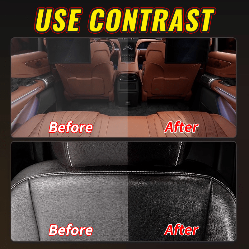 Leather and Plastic Restoring Wax Balm for Car Interior and Tire Shine