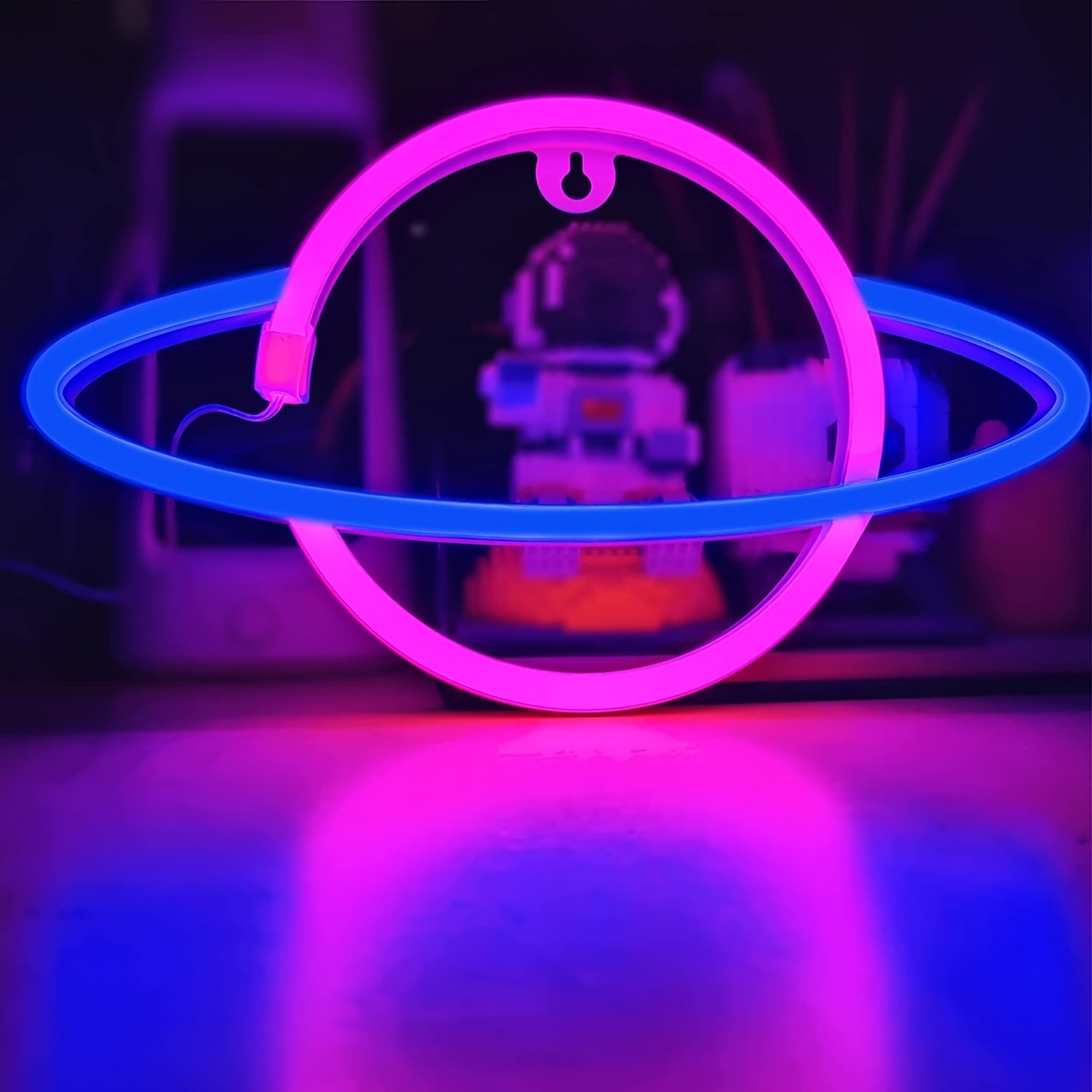 LED Neon Sign Light Wall Decor with Pink and Warm White Colors for Bedrooms Parties Weddings Bars