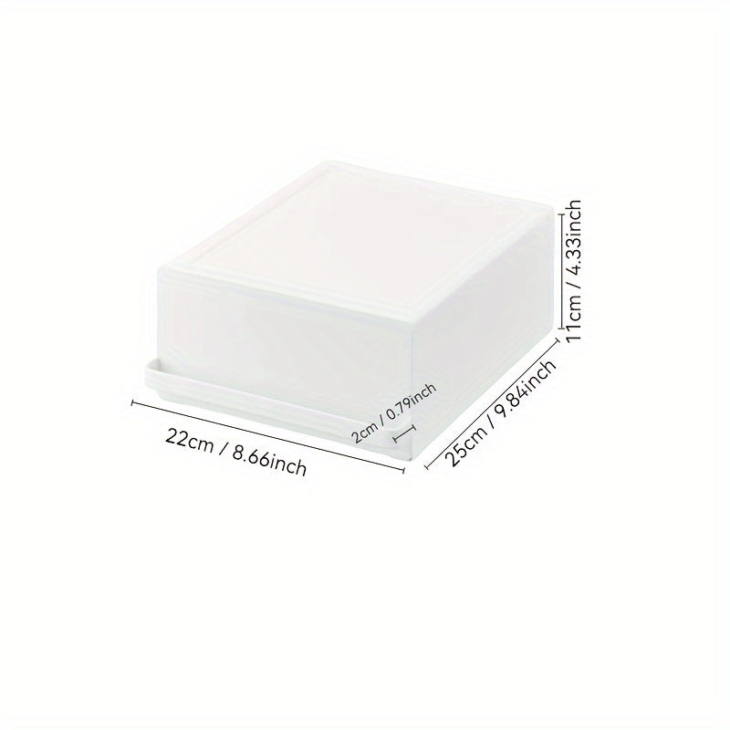 Caja de almacenamiento de encimera de metal con cajón para organizador de café y té de cocina