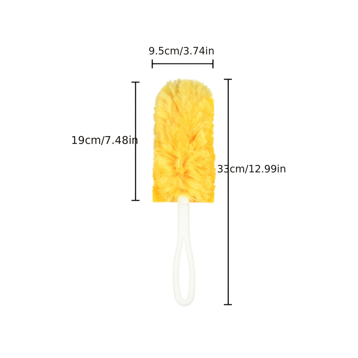 Elektronika, mebel va avtomobillar uchun bir martalik elektrostatik changyutgich kengaytirish to'plami