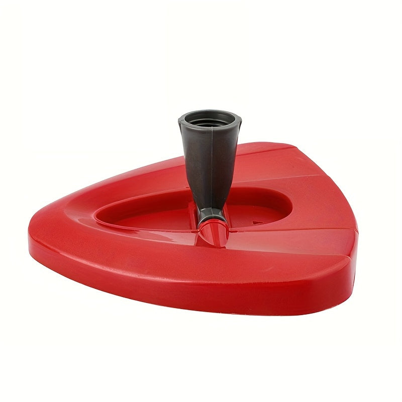 Uzoq muddatli plastik uchburchak mop bazasi - Vileda O-Cedar 360° aylanuvchi bosh bilan ishlash uchun mo'ljallangan, oddiy tozalash xususiyatlariga ega qulay almashtirish aksessuari