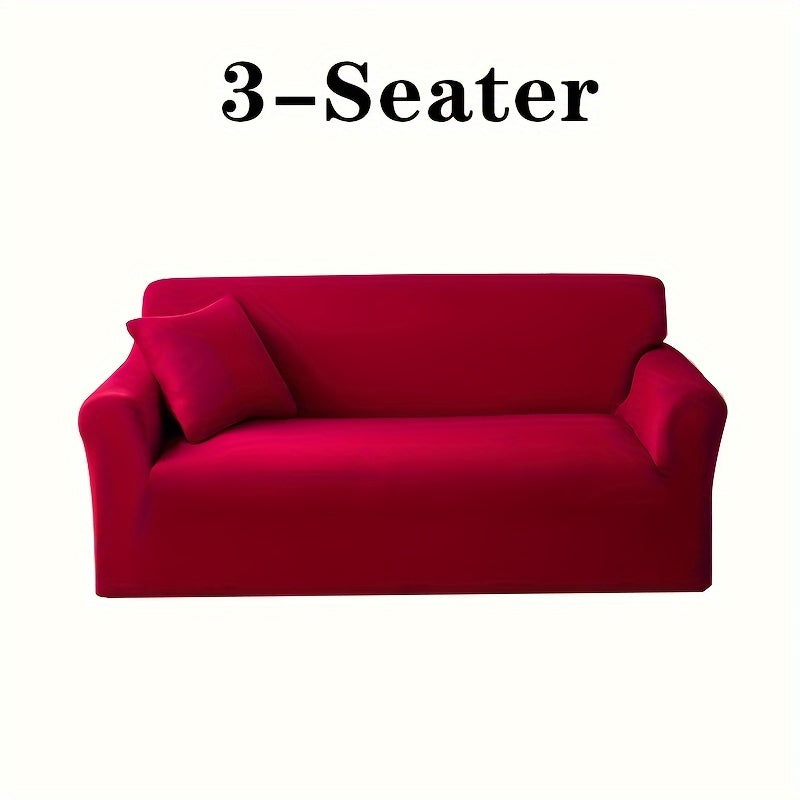 Мягкая на машинной стирке чехол для дивана из полиэстера с подходящим наволочкой для различных размеров