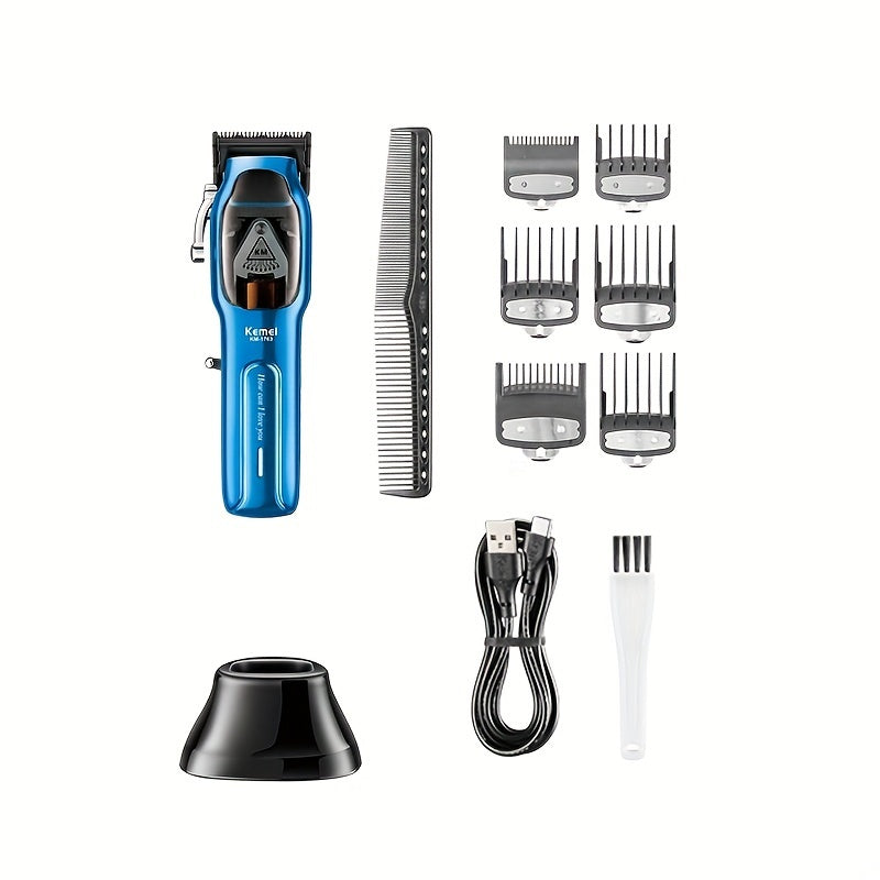 Electric Hair Clipper with USB Quick Charge Adjustable Knife Head