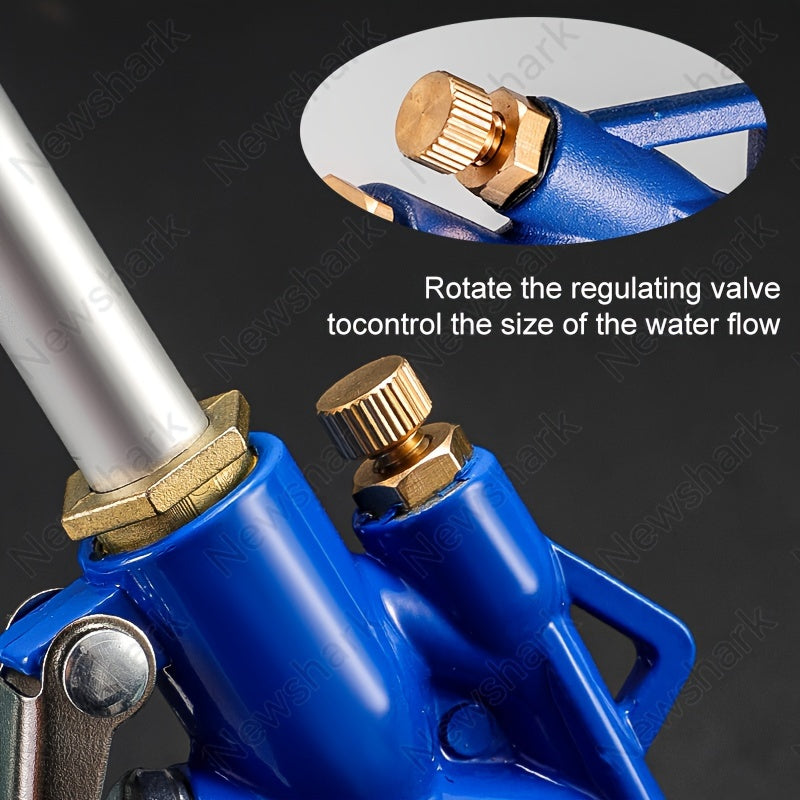 Pistola de agua herramienta de limpieza de coches a alta presión mango de metal cabeza de resina