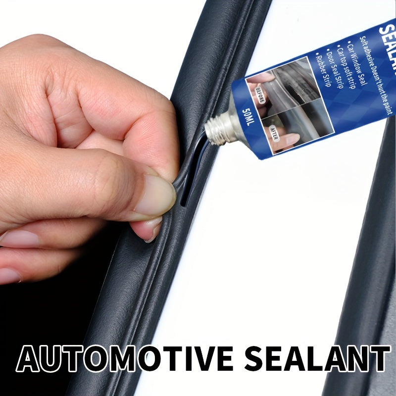 Black Weatherstrip and Gasket Adhesive 1.68oz Tube Sealant Pack