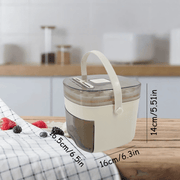 Large Capacity Ice Maker Food-Grade Material for Summer Drinks and Cocktails