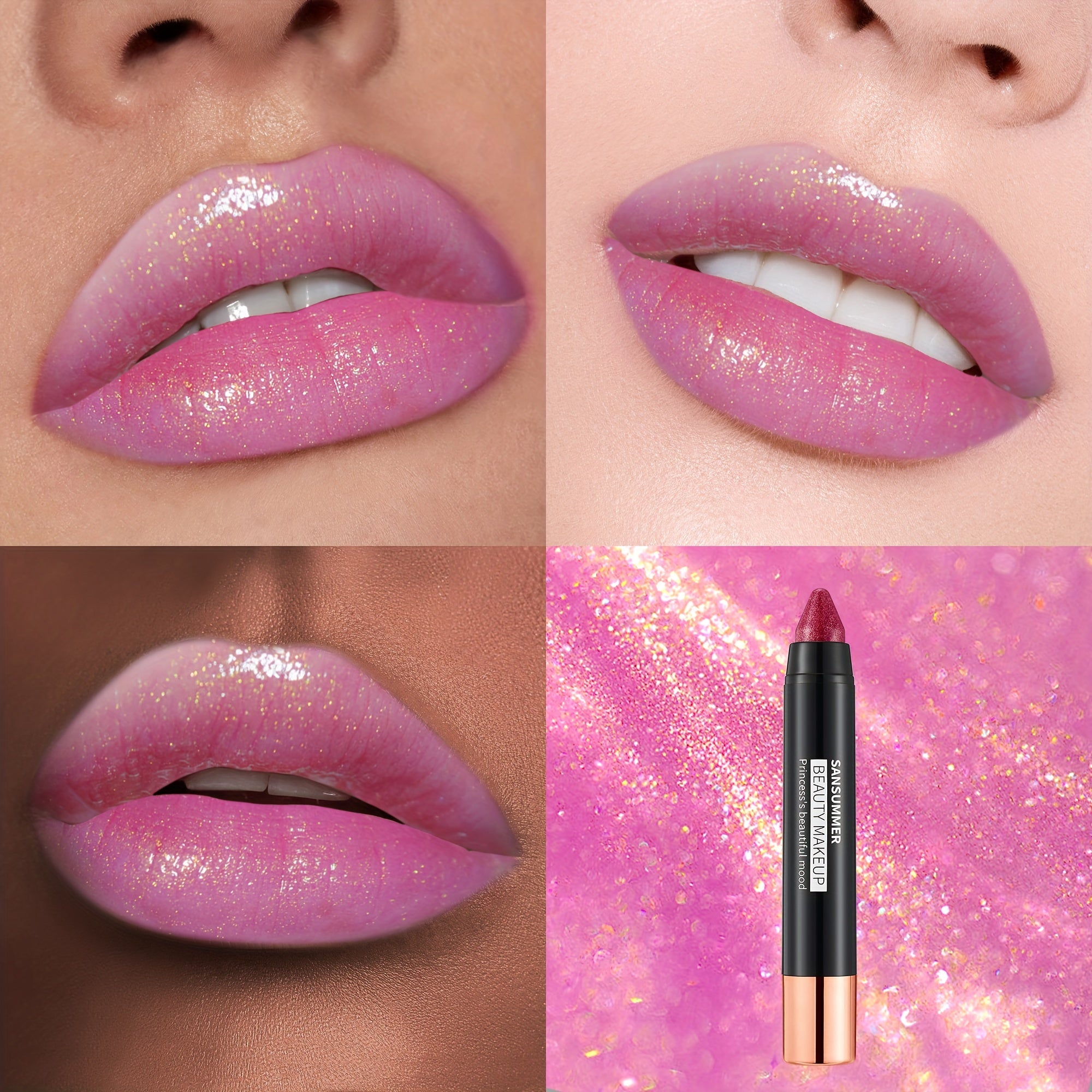 Juego de labiales para mujer, ocho colores, hidratantes y de larga duración