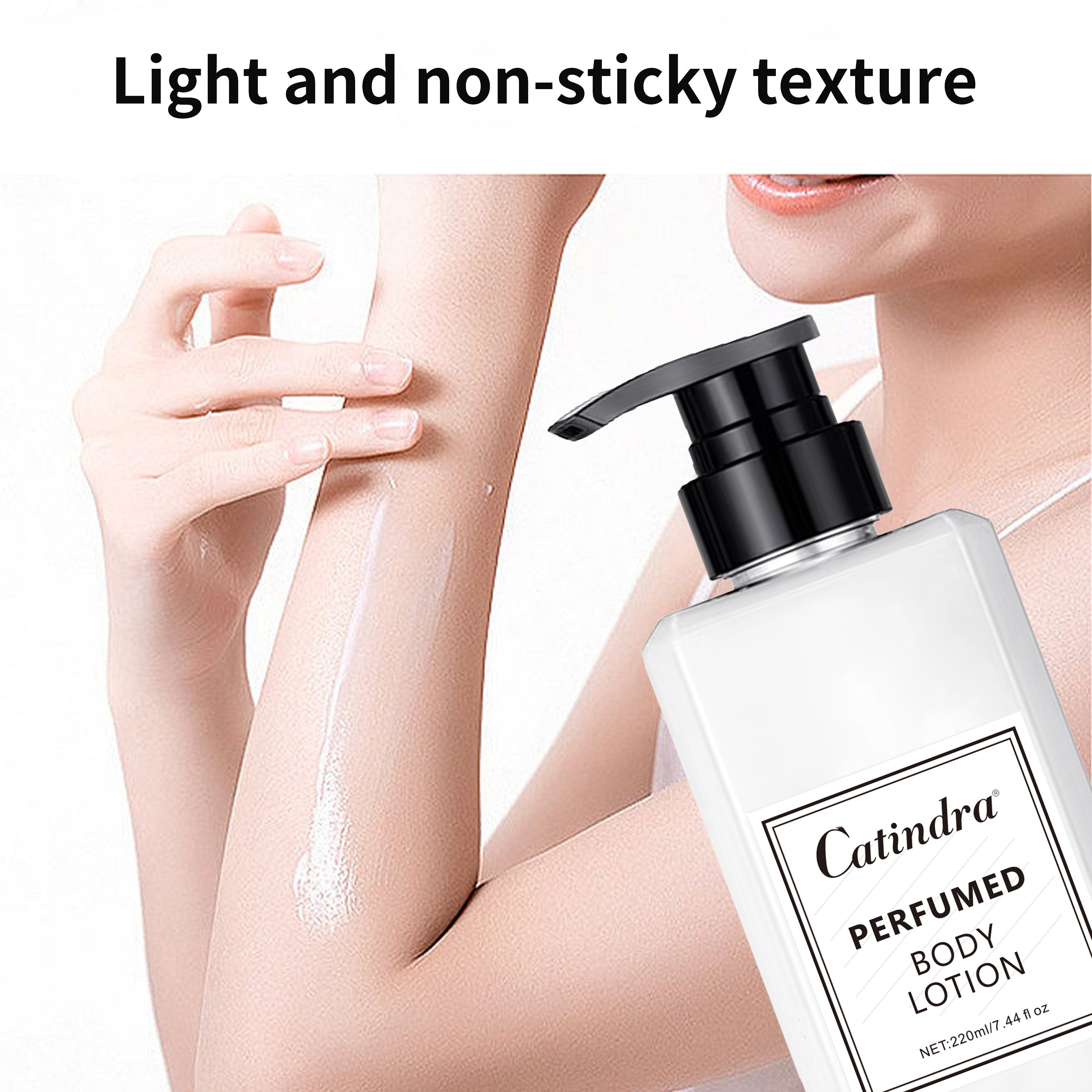 Unisex 220ml Perfumed Body Lotion Moisturizing Fragrance with Hyaluronic Acid
