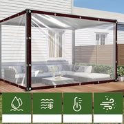 Waterproof Tarp with Grommets for Garden Patio Camping and Storage