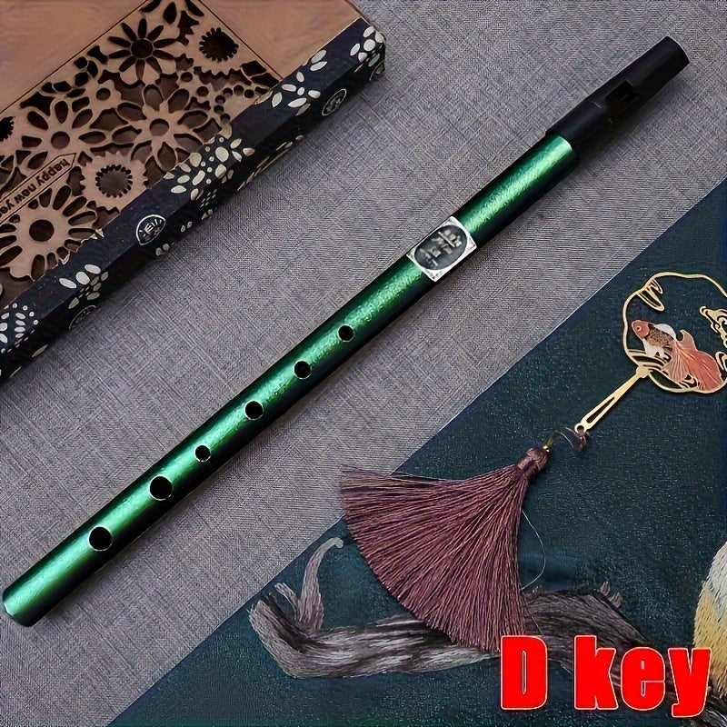 Beginners va professional uchun alyuminiy irish fleyta, C D o'lchovli, laklangan, qizil, ko'k, yashil, to'q purple