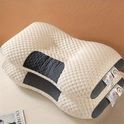 Ergonomic Neck Support Pillow Breathable Reversible Washable for Deep Sleep