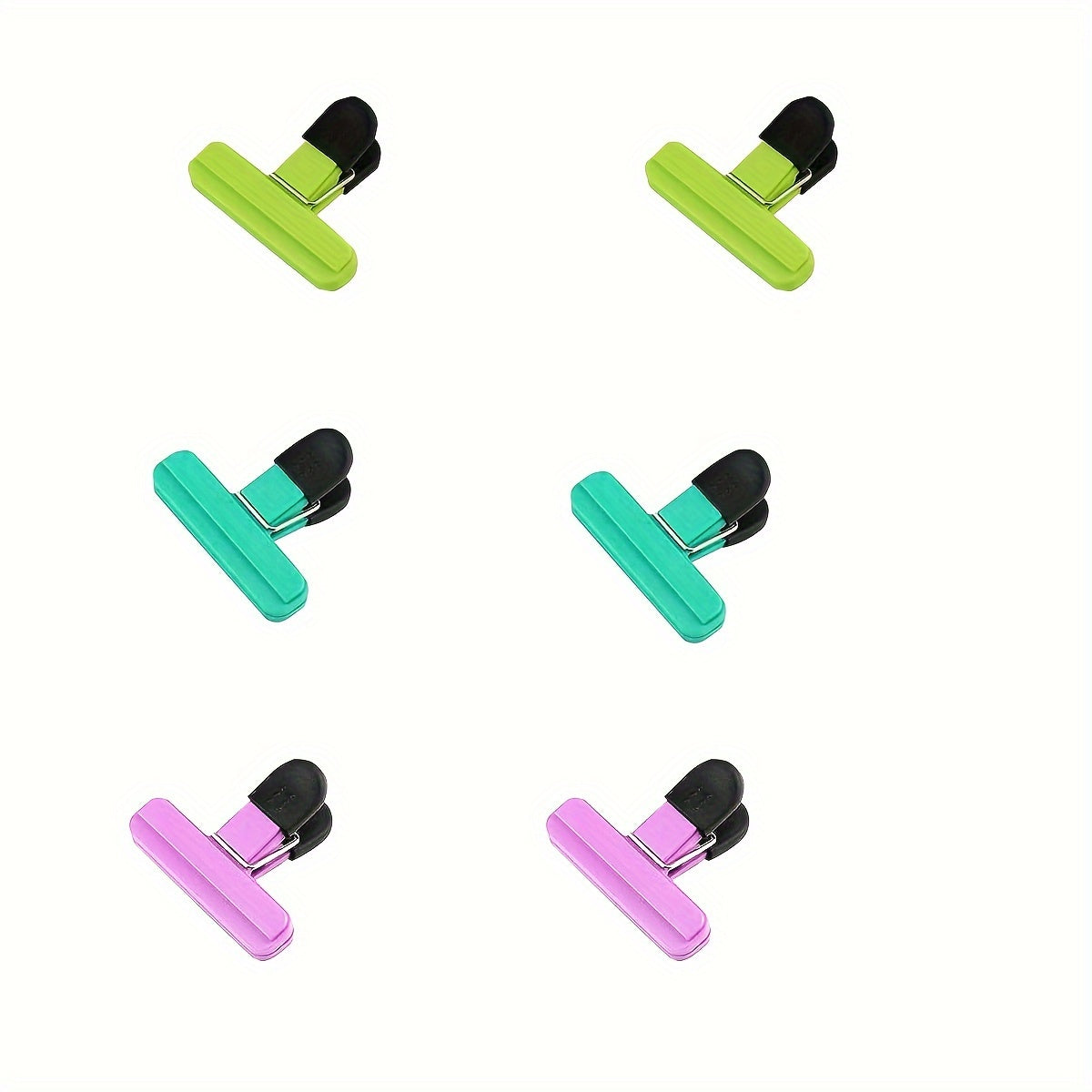 Food Bag Chip Clips Pack of 3-24 Heavy Duty Airtight Moisture Proof Storage