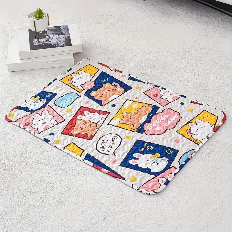 Yog'uvchi, suv o'tkazmaydigan, nafas oluvchi itlar uchun siydik padlari, barcha mavsumlar uchun, sirpanmaydigan, qayta ishlatiladigan itlarni tarbiyalash matasi