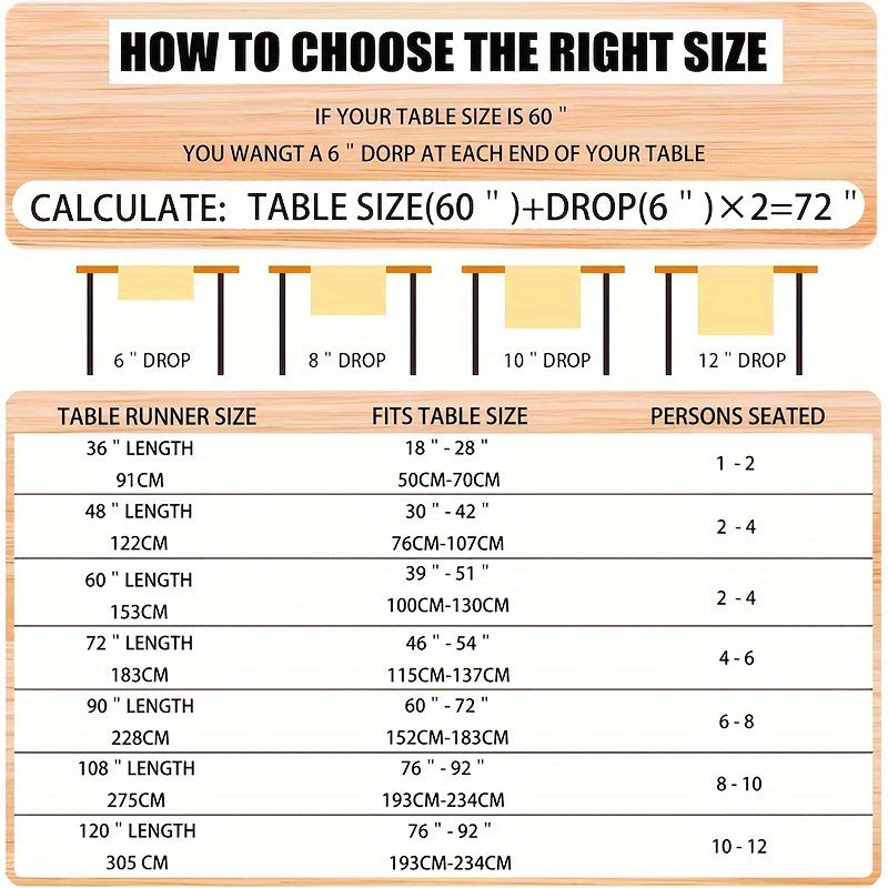 Farmhouse Style Rooster and Hen Pattern Table Runner for Holiday and Easter Decor