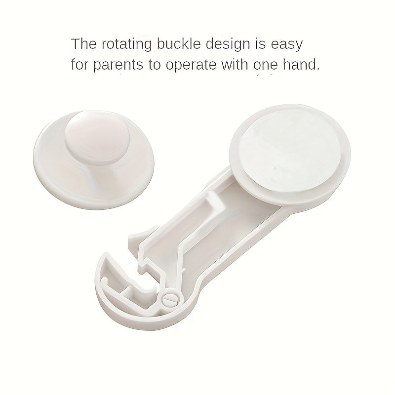 Refrigerator Cabinet Locks Set of 1 5 or 10 Safety Childproof Locks for Windows Wardrobes