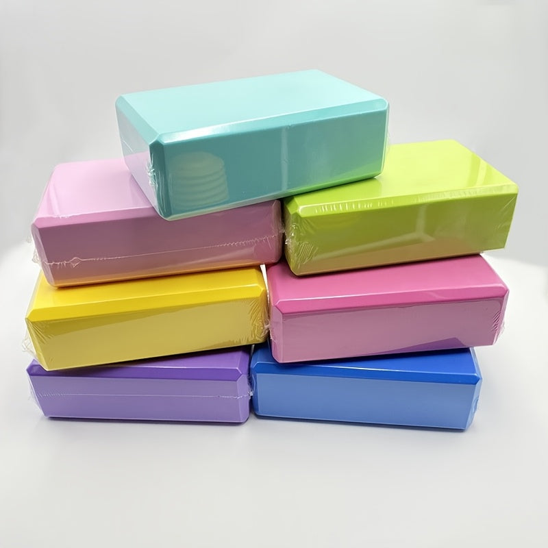 EVA Foam Yoga Block Black for Fitness Pilates and Dance Support