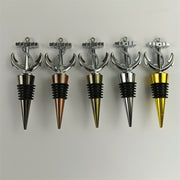 Red Wine Stopper with Unique Anchor Design