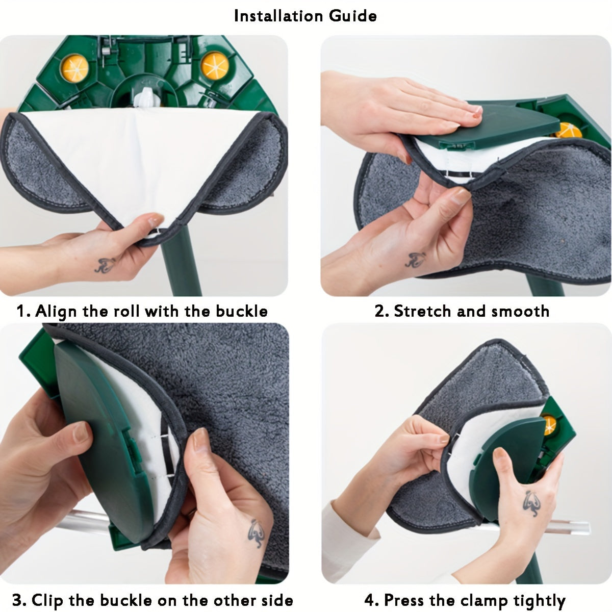 Uzaytiriladigan Squeegee bilan Qirqish va Mopp, Yurak shakli, Ko'p maqsadli tozalash asbobi