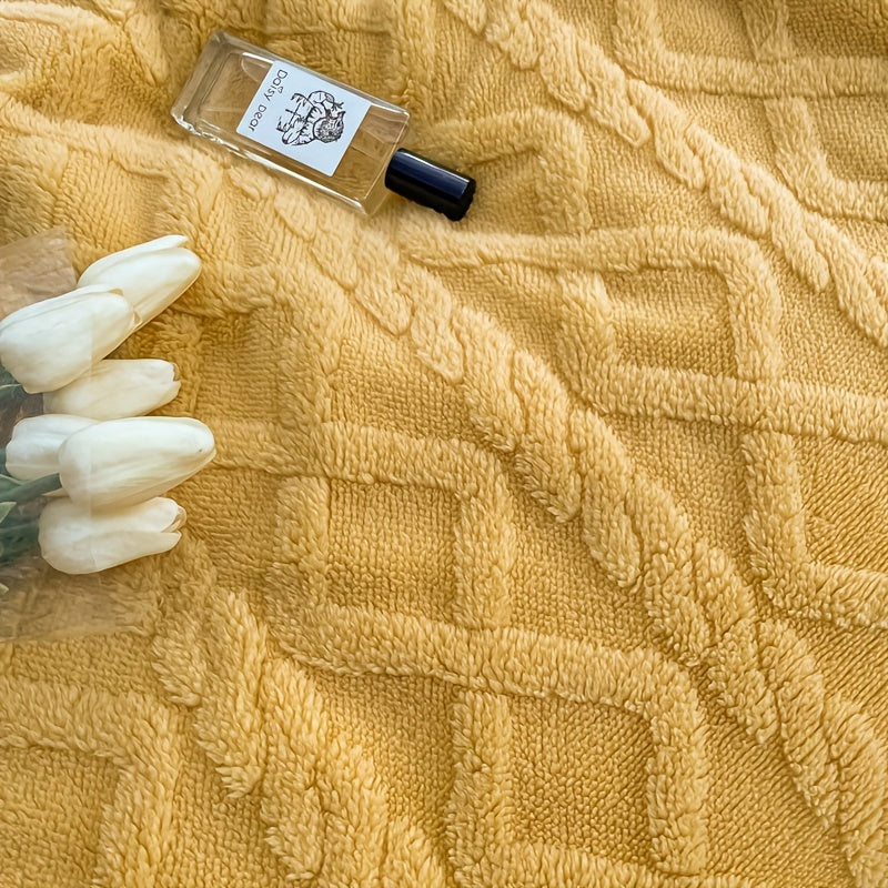 Thick Velvet Blanket for Bed and Sofa Cozy All-Season Home Decor