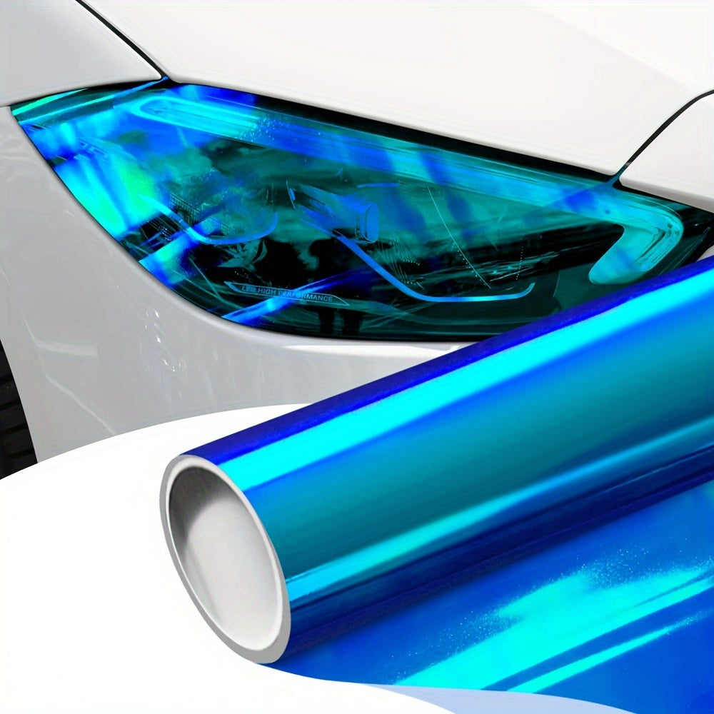 Car Motorcycle Laser Chameleon Light Film 30x60cm Color Change Vinyl Sticker