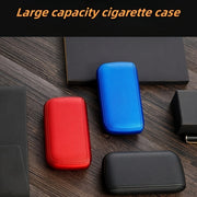 Portable Rectangular Plastic Cigarette Case Waterproof Moisture-Proof Holds 10 for Travel and Gift