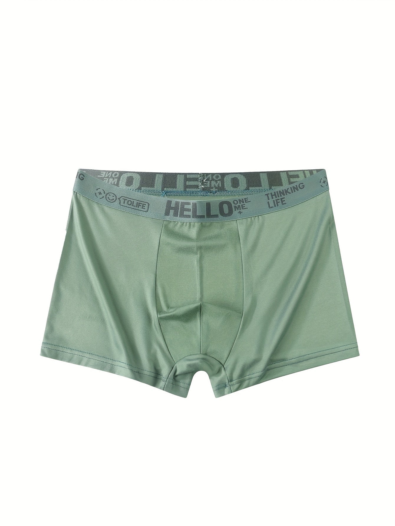 Men's Breathable Soft Stretch Quick-Drying Boxer Briefs Set 4 Pack