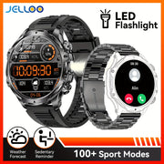 Мужские умные часы с сенсорным экраном HD 1,85 дюйма, водонепроницаемый фитнес-трекер с аккумулятором 800 мАч