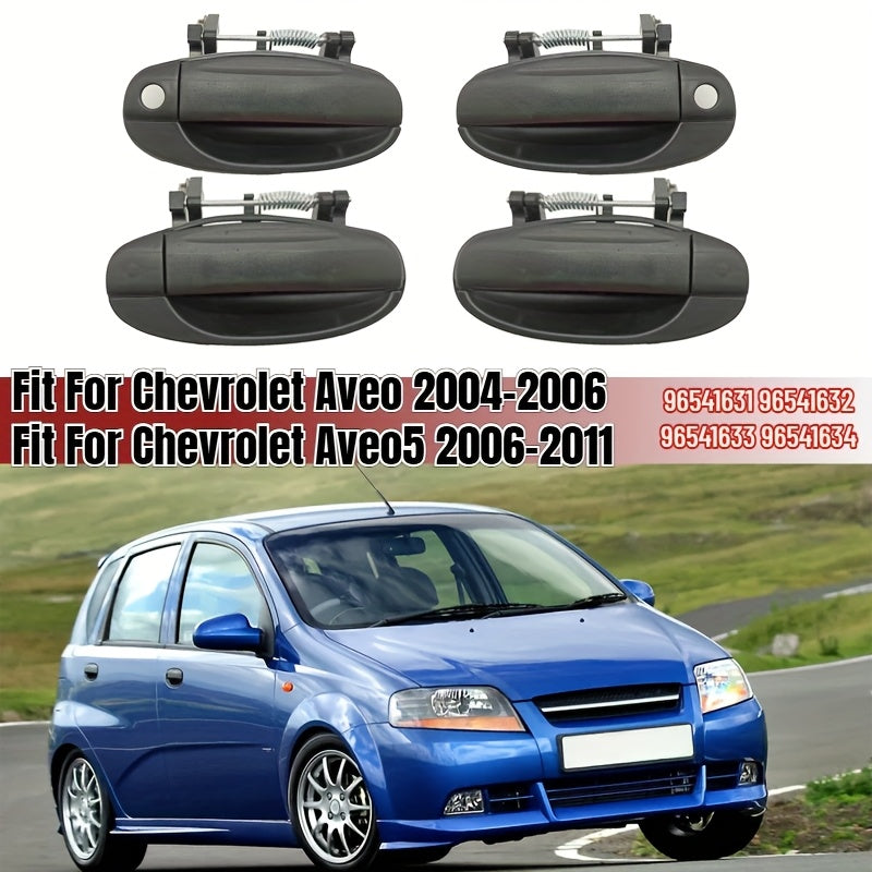 Outside Car Door Handle for Sedan Compatible with Chevy Aveo and Kalos