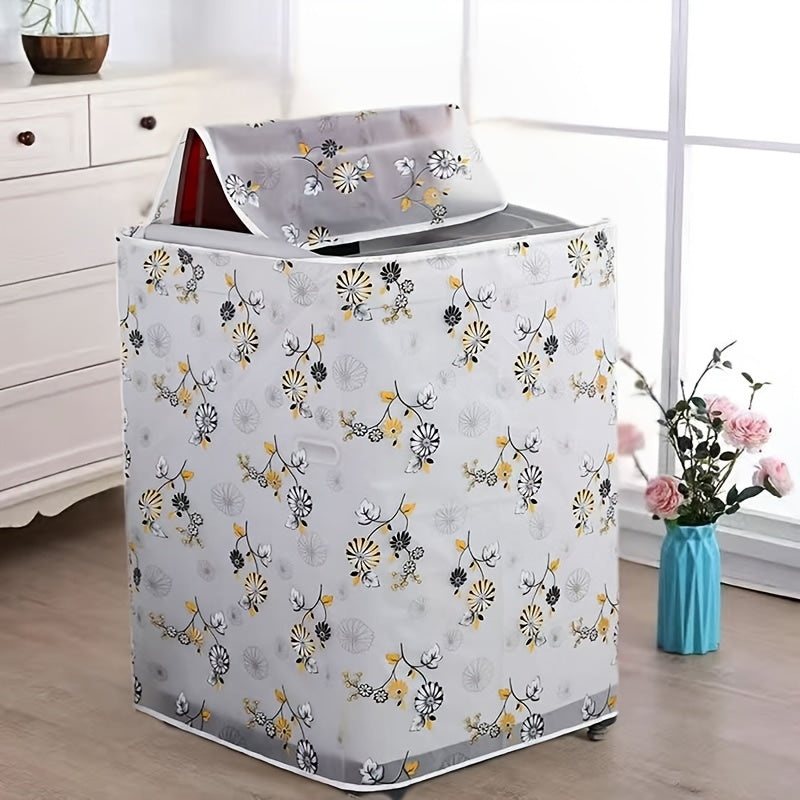 Washing Machine Cover Waterproof Dustproof Sunproof for Top-Loading 6-8kg