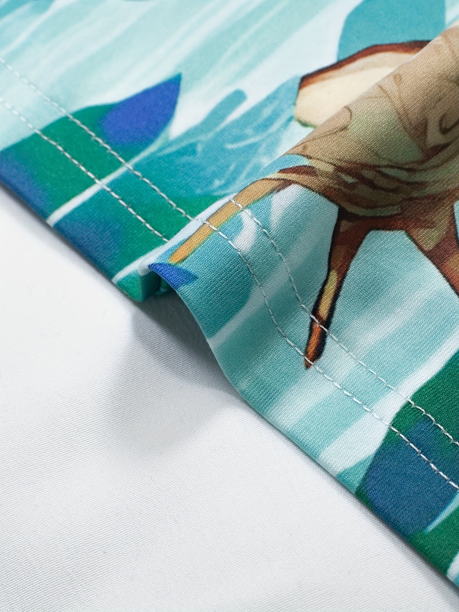 Women's Summer Printed V-Neck Sleeveless Romper Plus Size