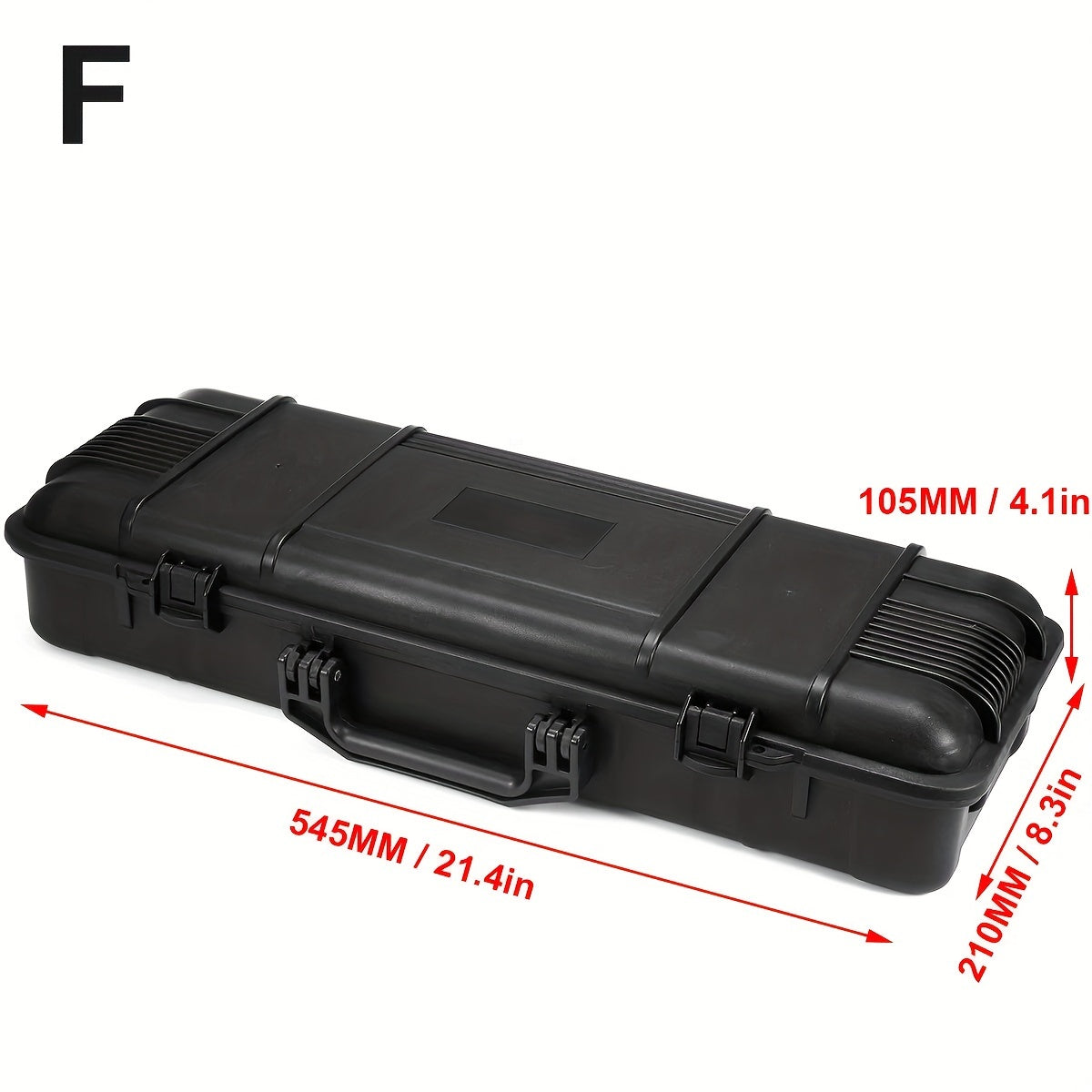 Black Hard Shell Suitcase with 6 Sizes Shockproof Wear-Resistant Travel Storage Case