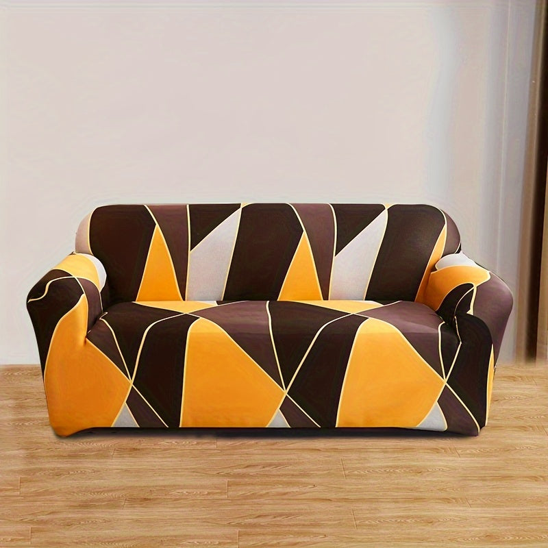 Чехол для дивана Four Seasons с эластичным покрытием для защиты от кошек, идеален для гостиной или офиса.