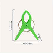 Colorful Plastic Clothespins Set Large Windproof Clips for Bed Sheets Towels Quilts