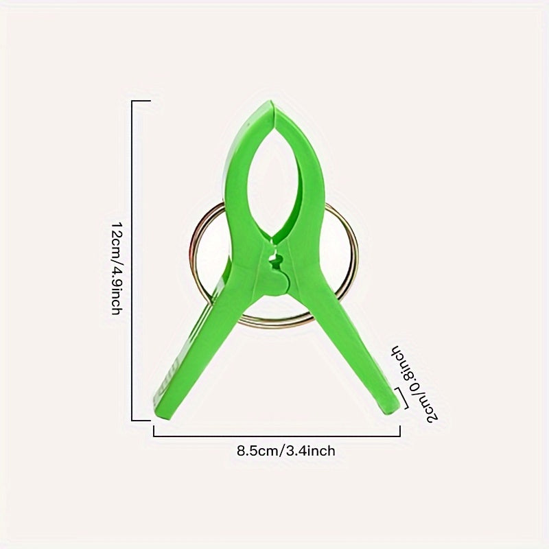 Яркий набор пластиковых прищепок, большие ветронепроницаемые зажимы для простыней, полотенец, одеял