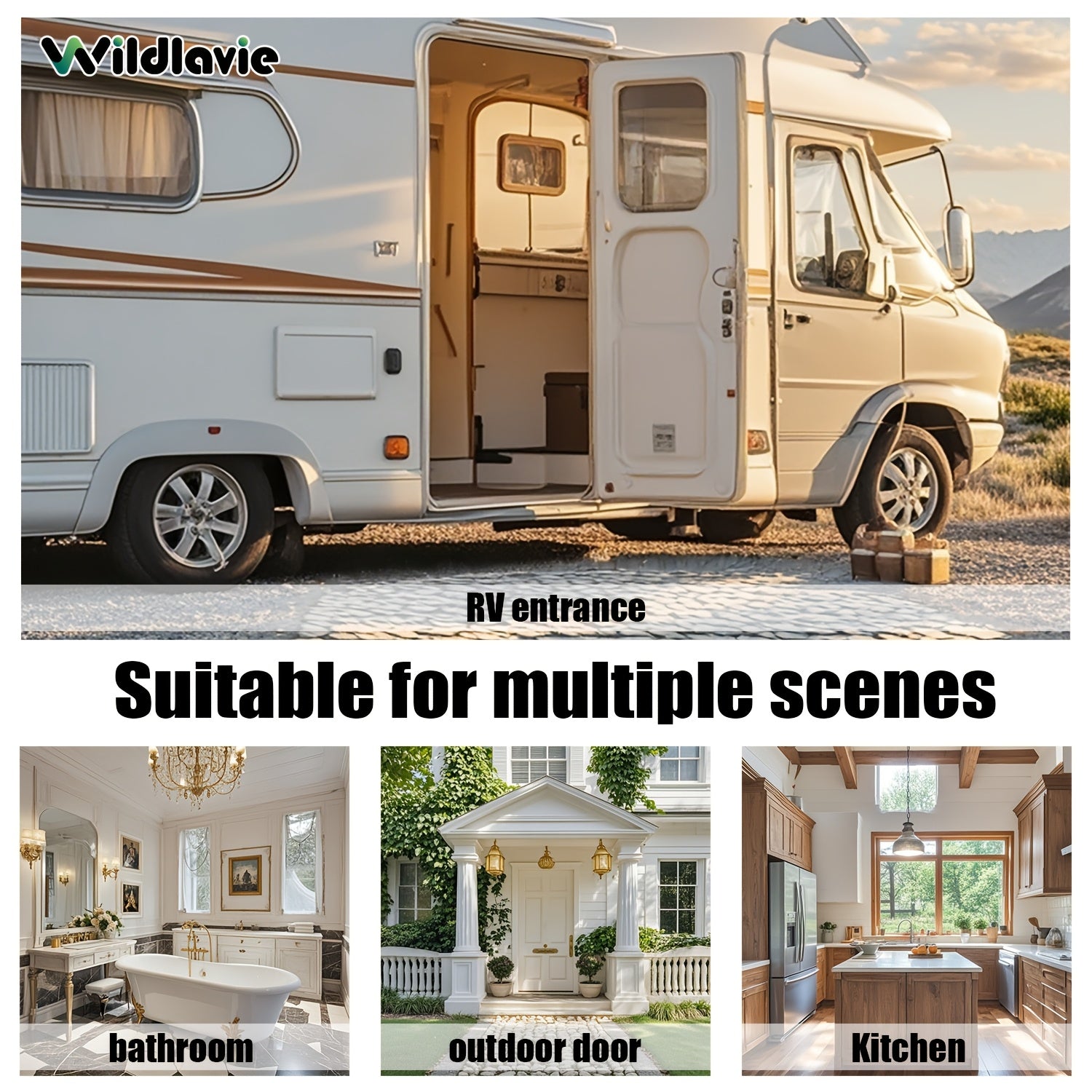 Welcome Mat Non-Slip Easy Clean Entryway Rug for Bathroom Kitchen Patio