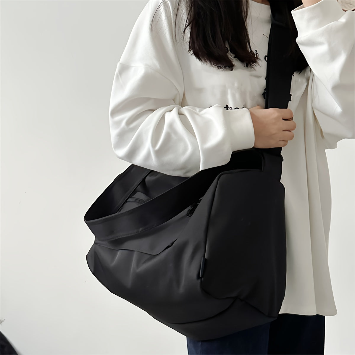 Pink Duffel Bag with Headphone Jack for Gym Travel and Short Trips Lightweight and Stylish