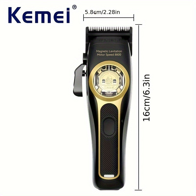 Cortapelos inalámbrico 2373 con motor magnético, recargable por USB, operación silenciosa